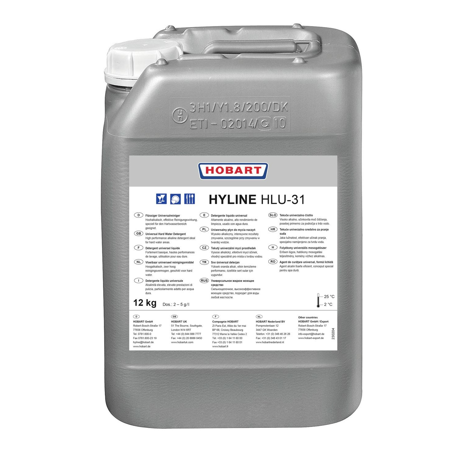 Universalreiniger HLU-31 - 12 kg Kanister